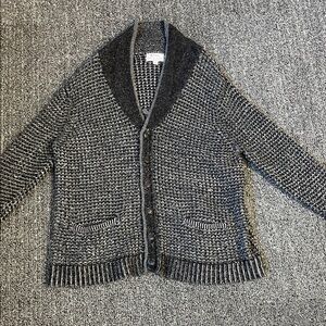 Rag & Bone xNeiman Marcus Cotton Wool Cardigan XXL Rustic Oversized Knit Sweater